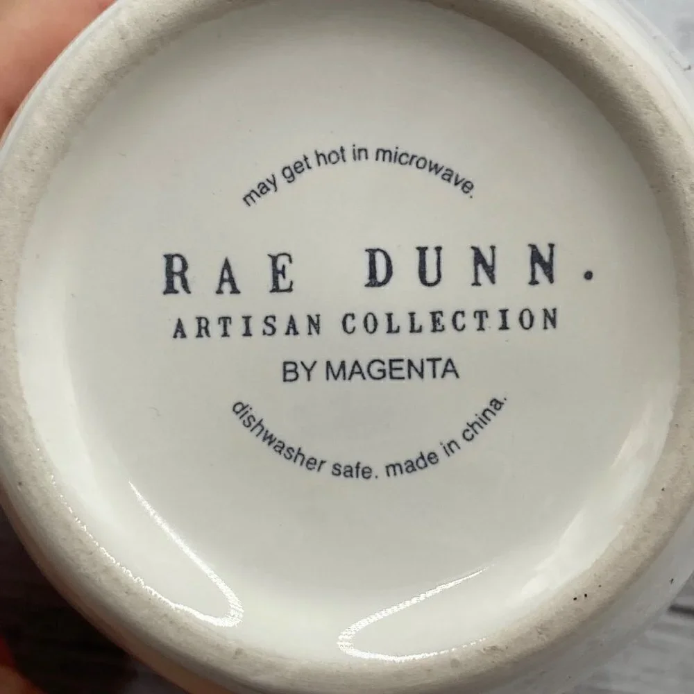 Rae Dunn Artisan Collection by Magenta “Jolly” Coffee Cup